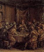 Dirck Barendsz The Last Supper oil on canvas